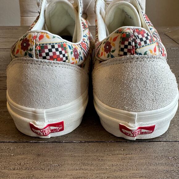 VANS Old Skool 36 DX Anaheim Factory Tile Check Floral Skate Shoes M11/ W 12.5 main image 4